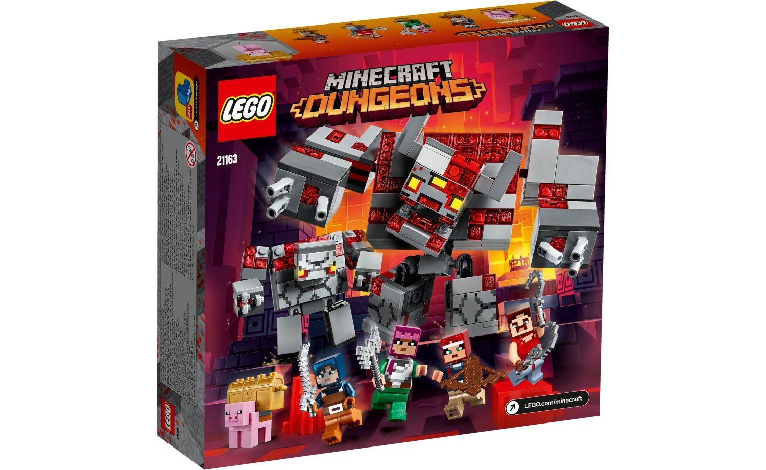 [飛米樂高積木磚賣店] LEGO 21163 Minecraft-紅石之戰