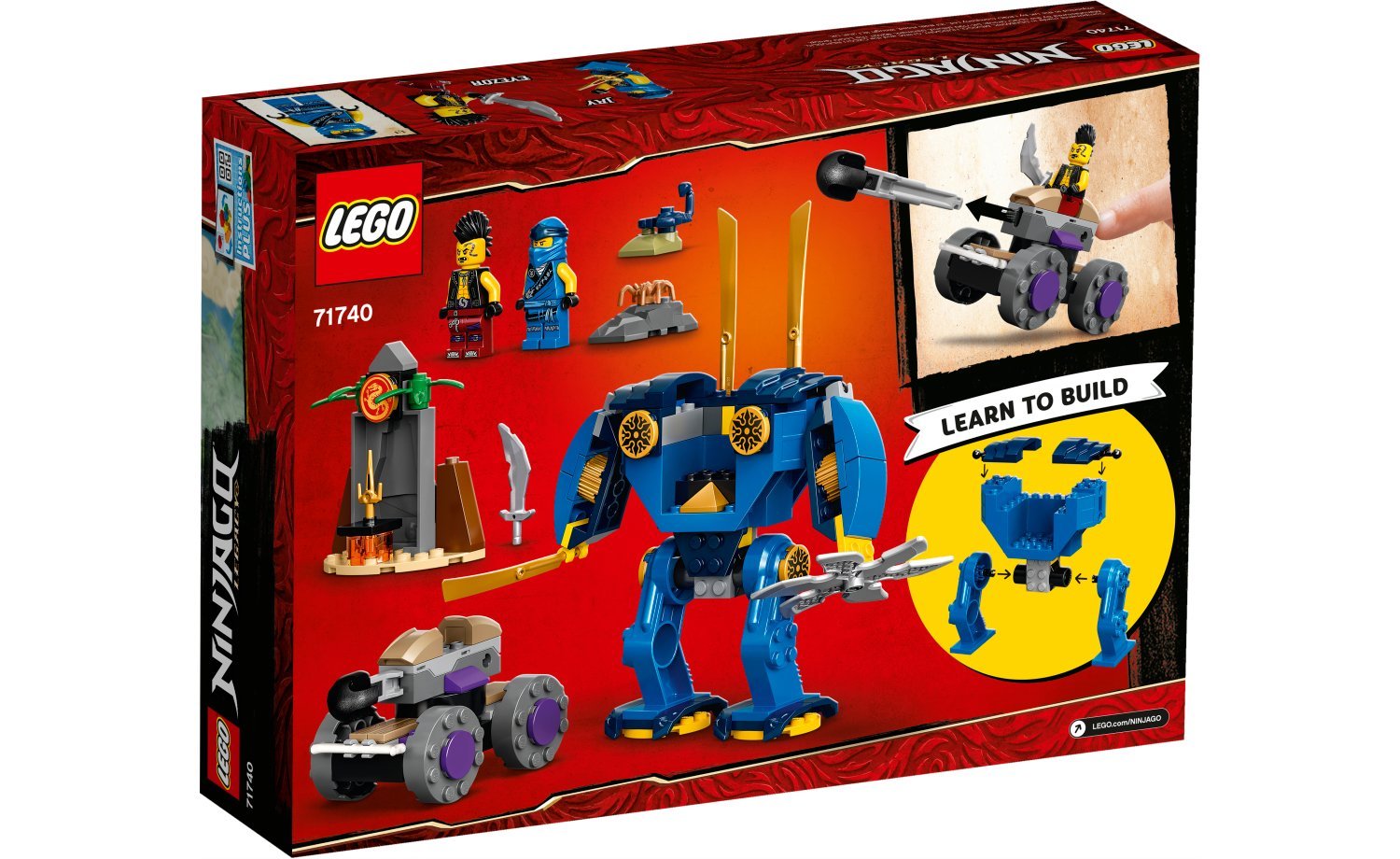 [飛米樂高積木磚賣店] LEGO 71740 Ninjago-阿光的電氣機器人
