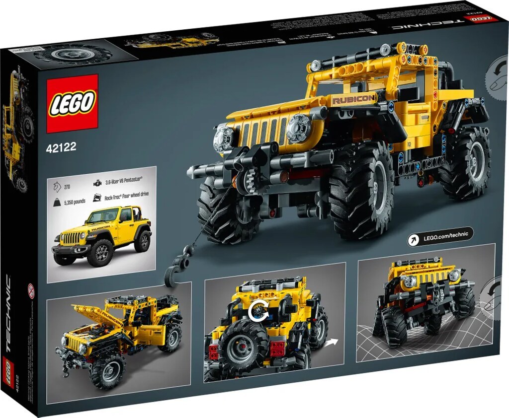 [飛米樂高積木磚賣店] LEGO 42122 Technic-Jeep® Wrangler
