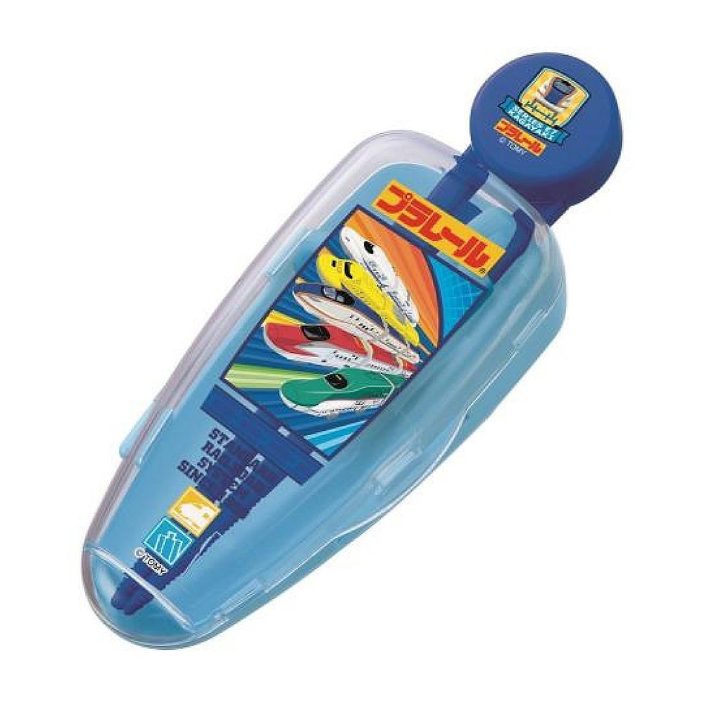 日本SKATER 鐵道王國(新幹線) 學習筷附盒(右手)