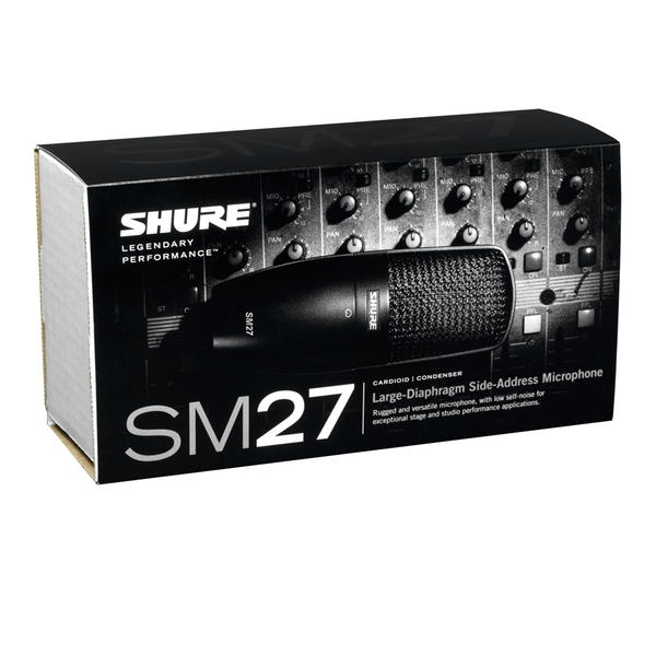 Shure Shure 舒爾 SM27 大鼓 電容麥克風 第 4 張圖片｜三峽弦樂器