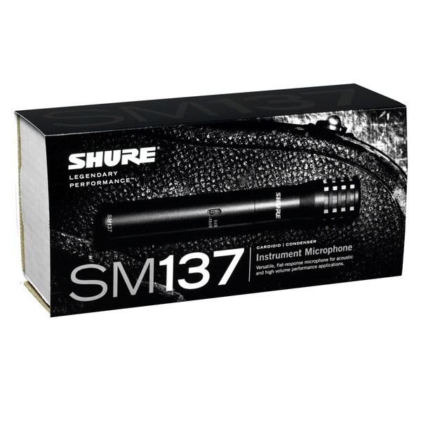 Shure Shure 舒爾 SM137 樂器 電容麥克風 第 2 張圖片｜三峽弦樂器