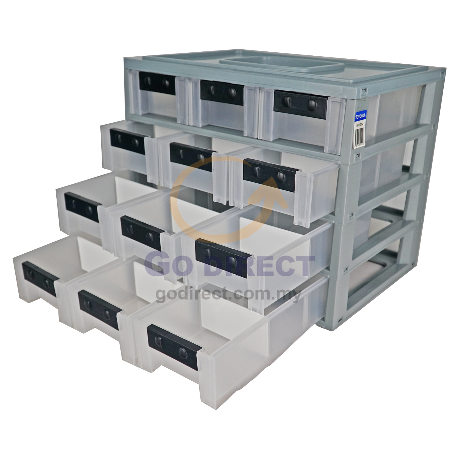TOYOGO Plastic Tools Drawers (1014) Malaysia