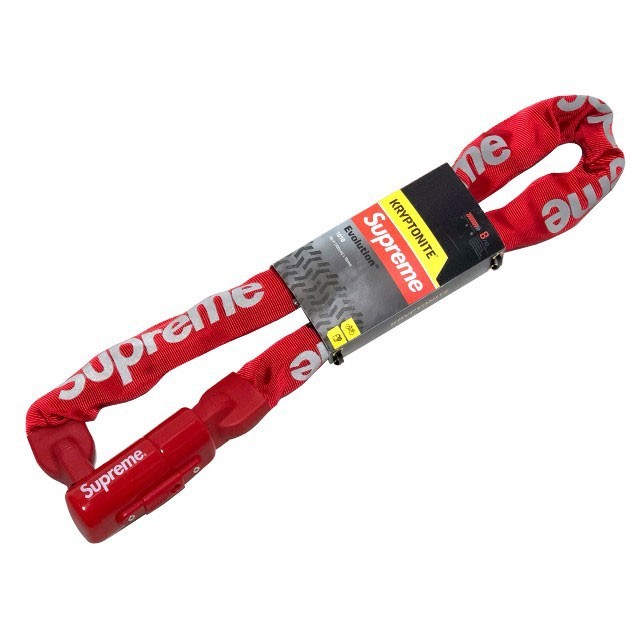 SUPREME KRYPTONITE INTEGRATED CHAIN LOCK  鏈鎖