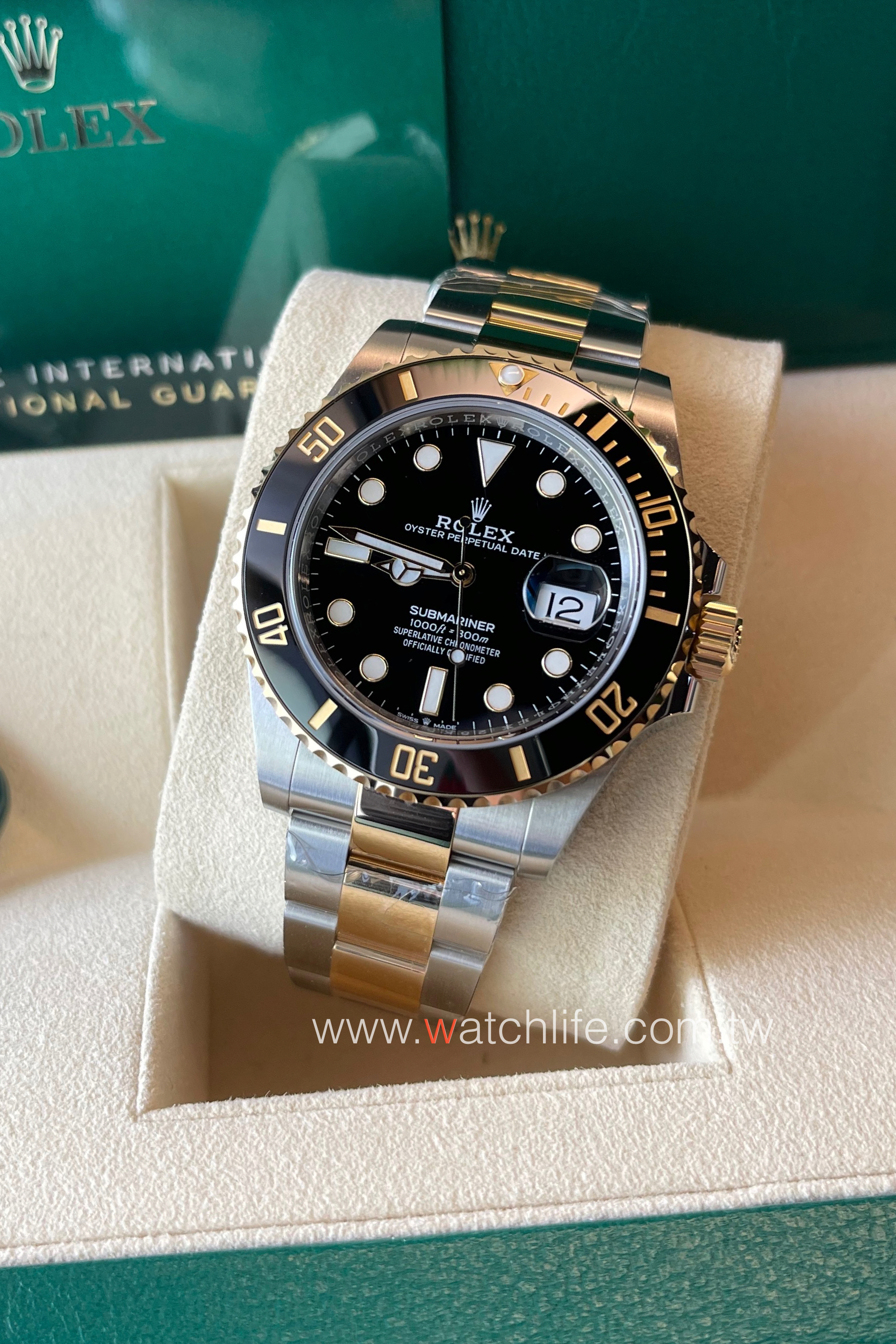 Rolex 126613ln 新款半金黑