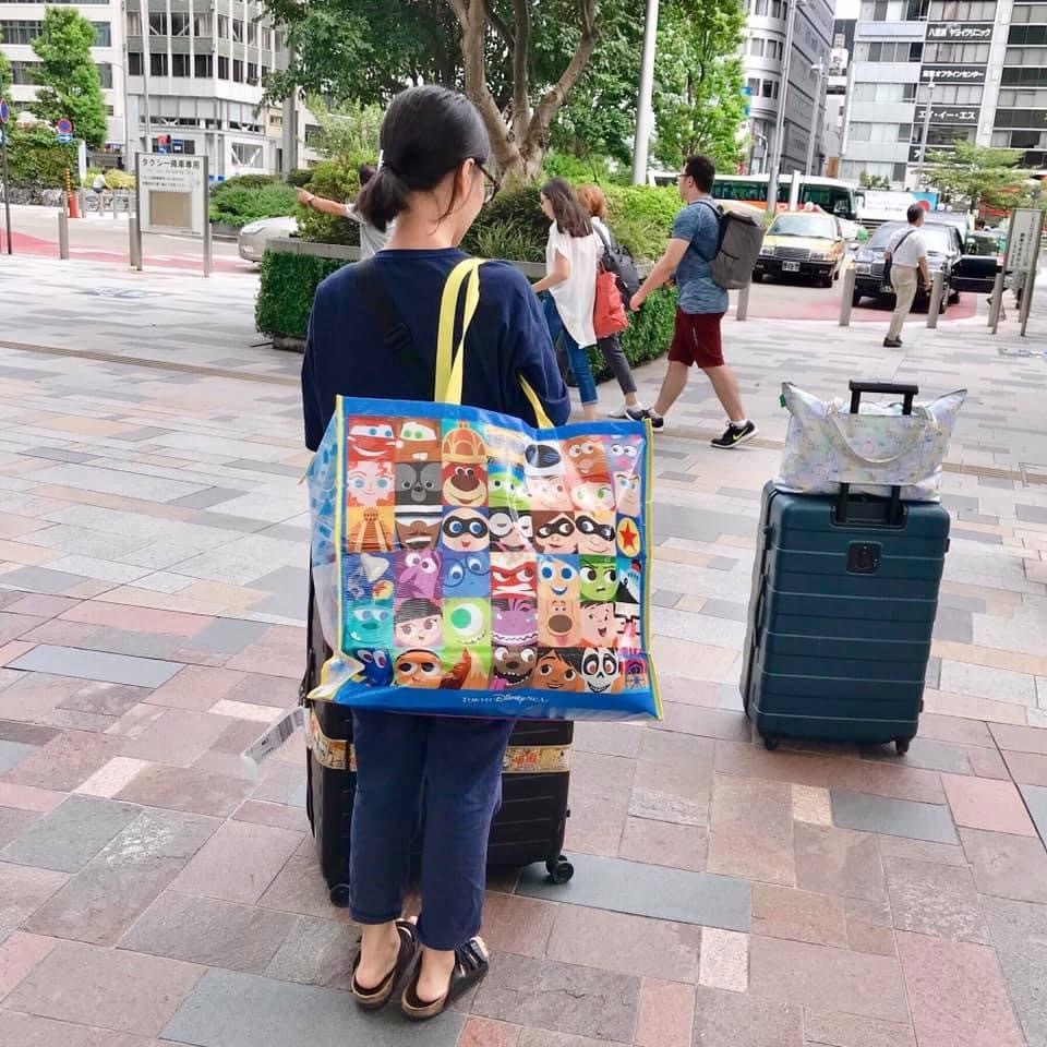 PIXAR 環保購物袋 日本 迪士尼 樂園帶回 期間限定款