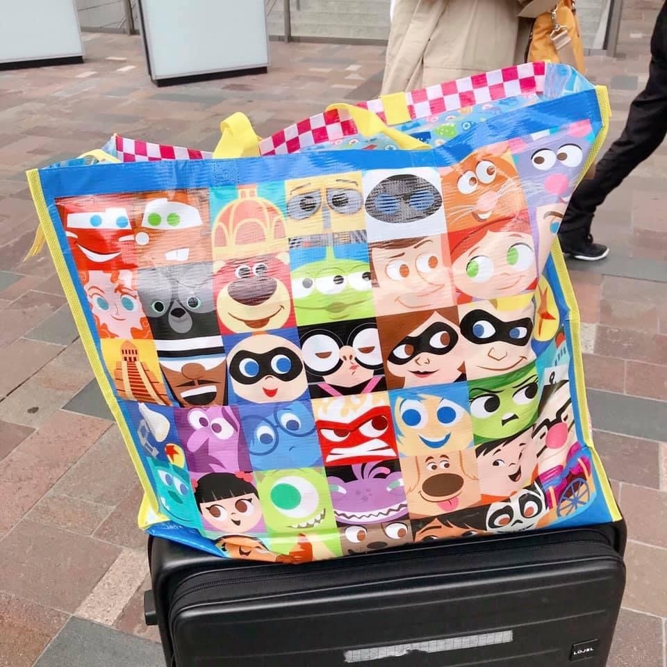 PIXAR 環保購物袋 日本 迪士尼 樂園帶回 期間限定款
