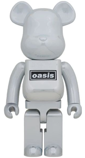 BE@RBRICK Oasis White Chrome 1000%