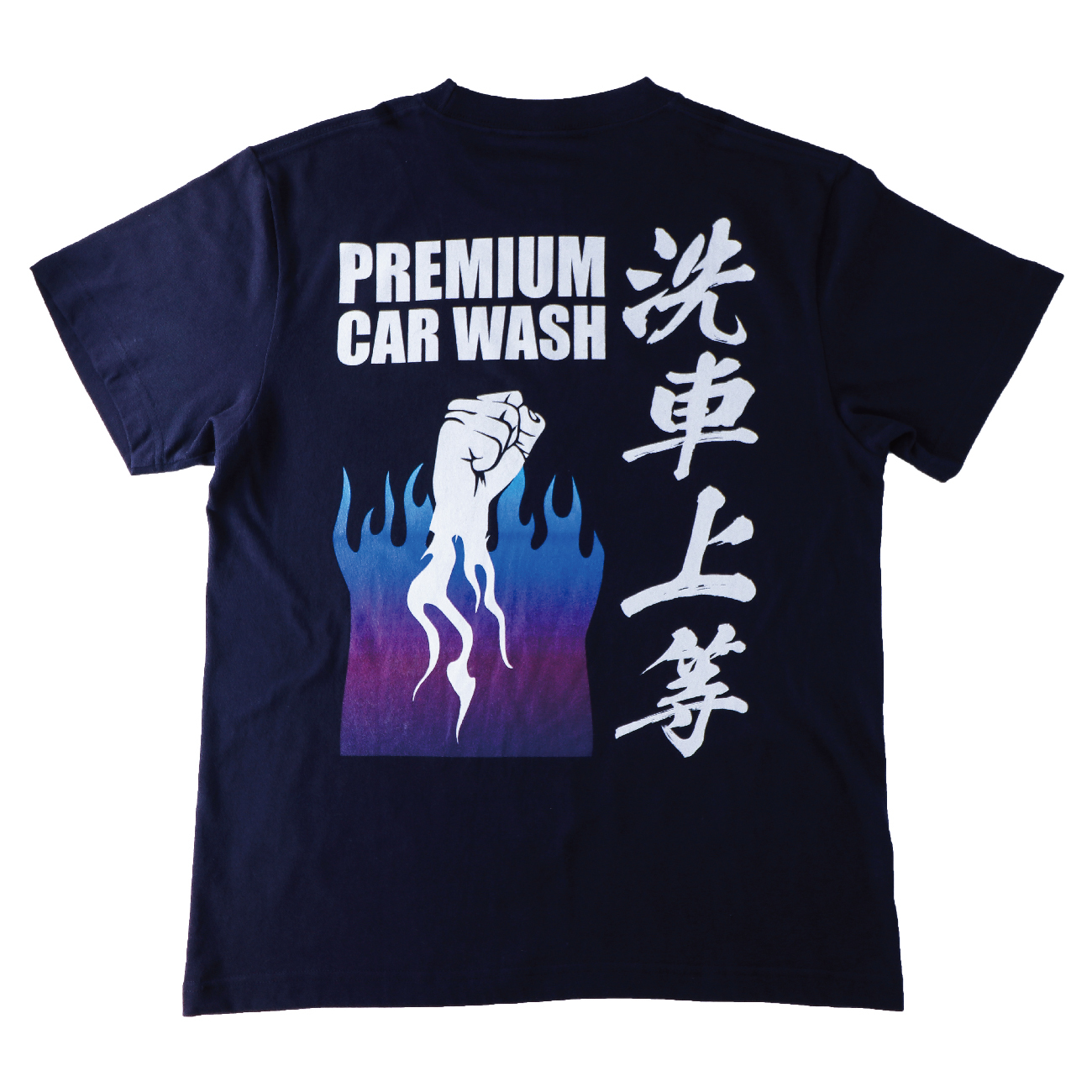 《OVER DO》拳頭 T-Shirt 午夜藍