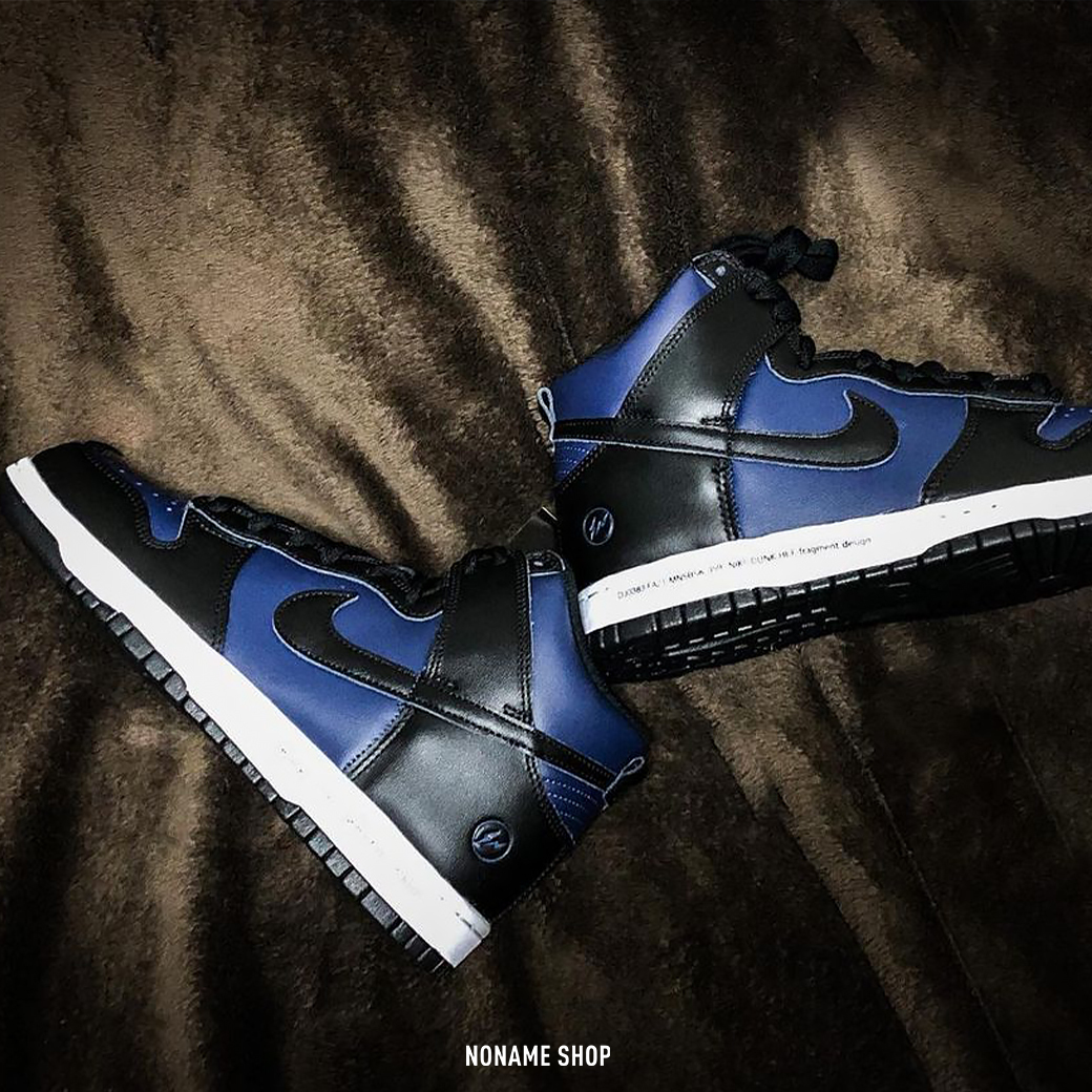 FRAGMENT DESIGN X NIKE DUNK HIGH "Tokyo"  藤原浩 東京 高筒 黑藍