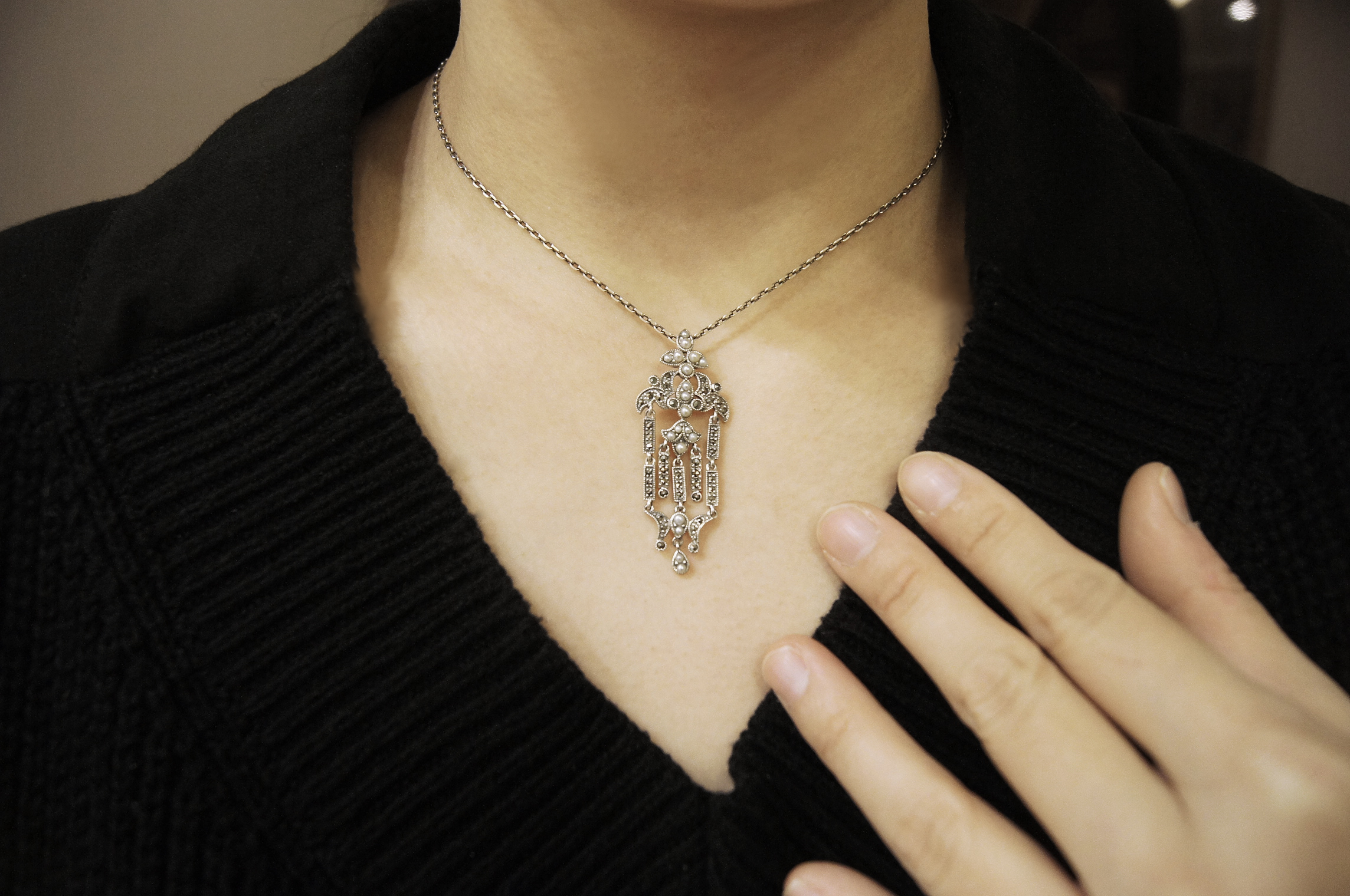 馬克賽石垂墜墜子