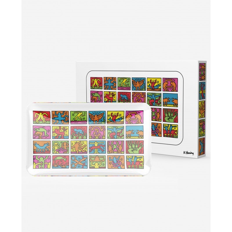 K.HARING TRAY - 4 PATTERNS