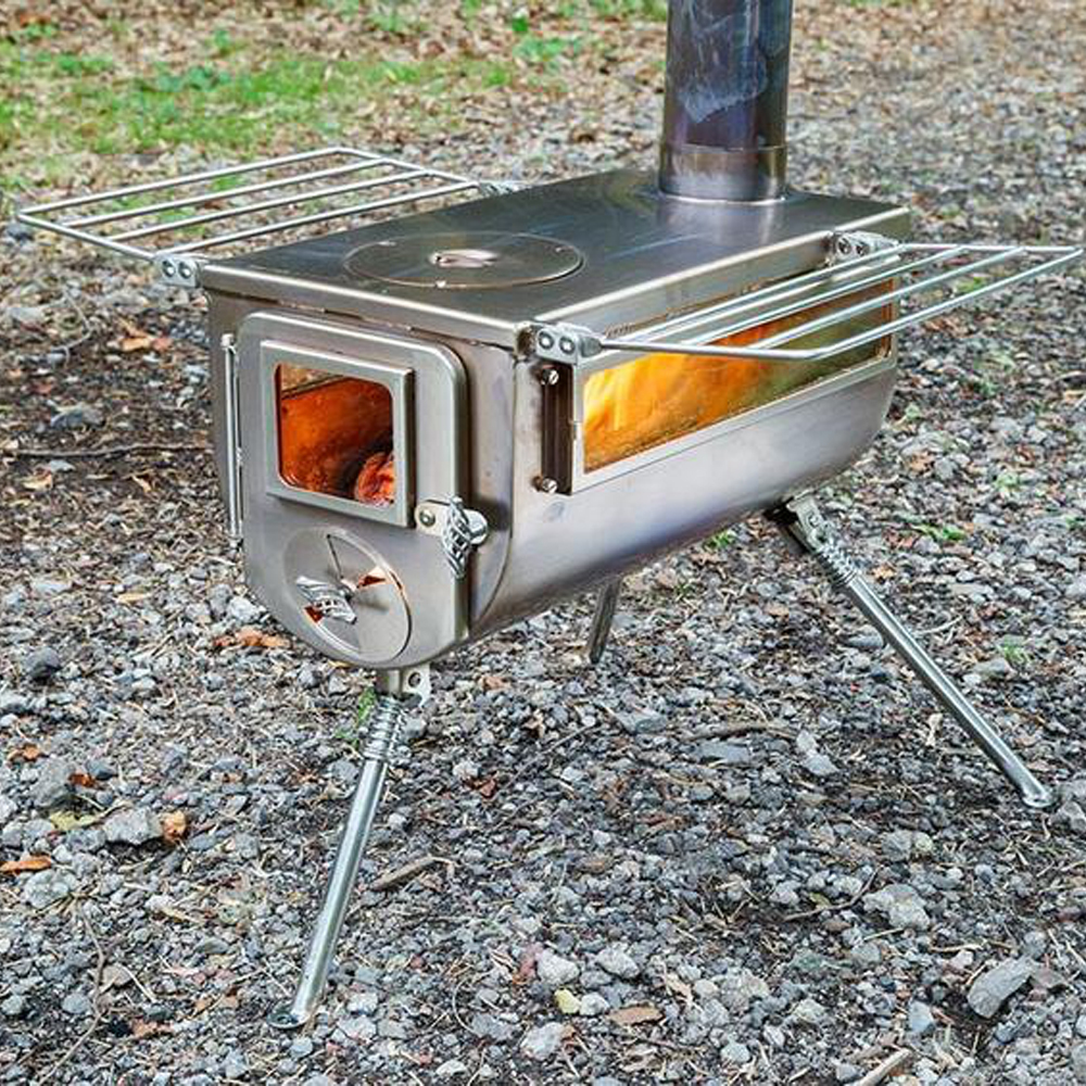 ＊【WINNERWELL】英式雙觀景窗威力爐M號 燒柴爐 ST985VIEW M Woodlander DoubleView Cook Stove 910230