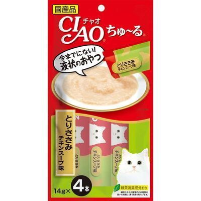 CIAO Chicken Sauce + Chicken Broth 14g x 4