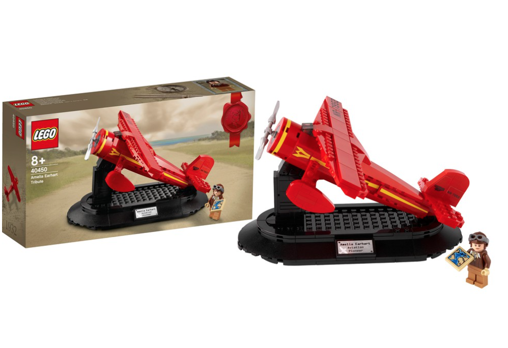[飛米樂高積木磚賣店] LEGO 40450 BrickHeadz Amelia Earhart Tribute