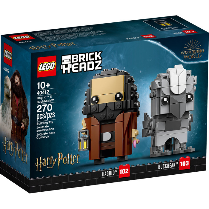[飛米樂高積木磚賣店] LEGO 40412 BrickHeadz 海格和巴克比克 Hagrid & Buckbeak
