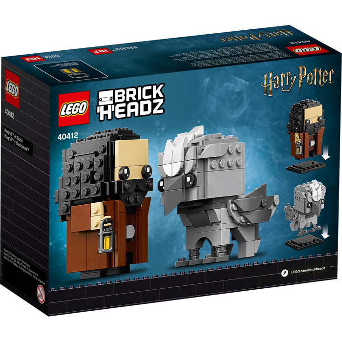 [飛米樂高積木磚賣店] LEGO 40412 BrickHeadz 海格和巴克比克 Hagrid & Buckbeak