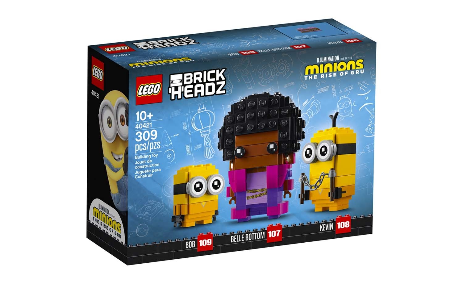 [飛米樂高積木磚賣店] LEGO 40421 BrickHeadz Bottom, Bob and Kevin
