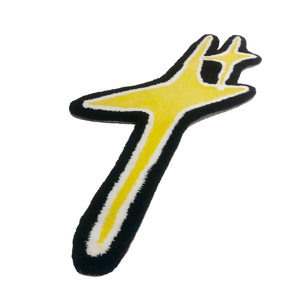 Fe3c 21FW Bling Bling Rug 閃亮符號 地毯 星星