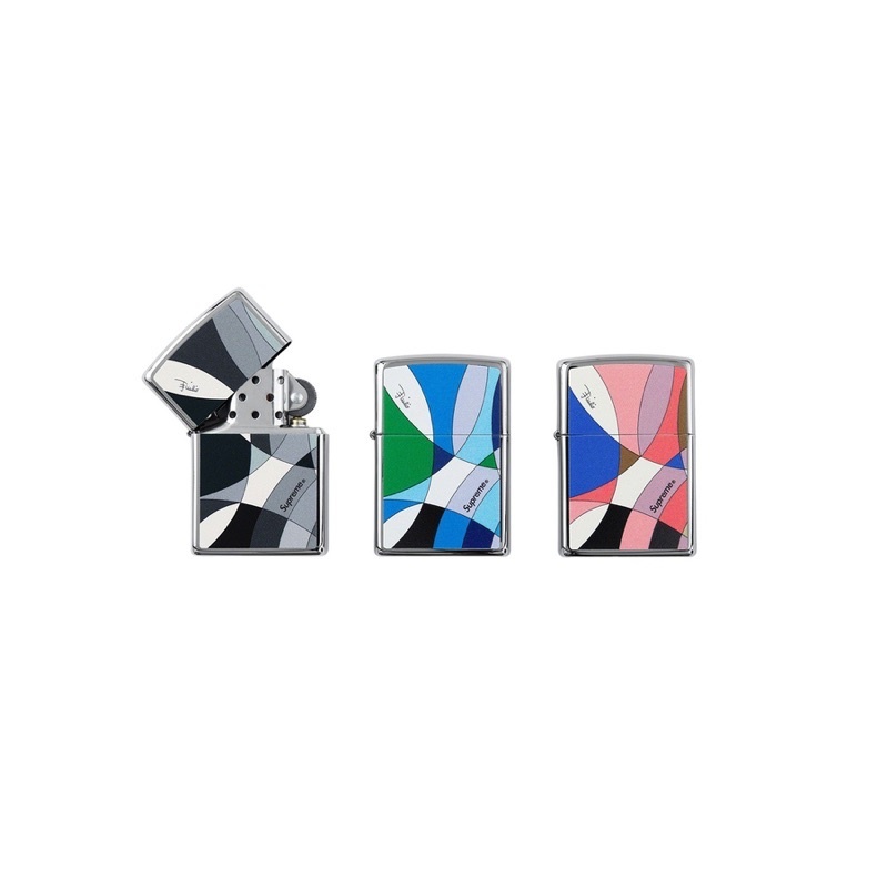 SUPREME EMILIO PUCCI ZIPPO 打火機-SS21A51