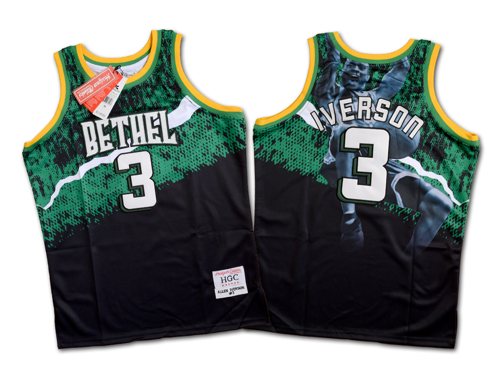 Headgear Classics 伯特利高中 Allen Iverson 球衣