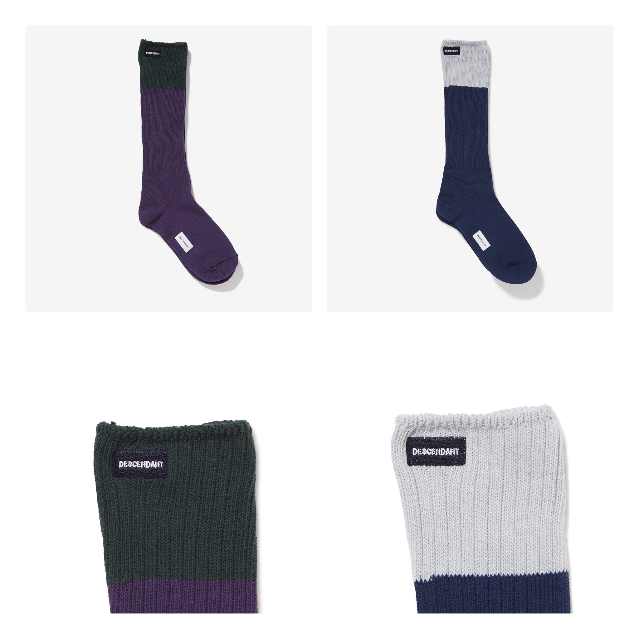 2021AW DESCENDANT SOC SOCKS 穿搭 襪子 深藍 兩色 現貨
