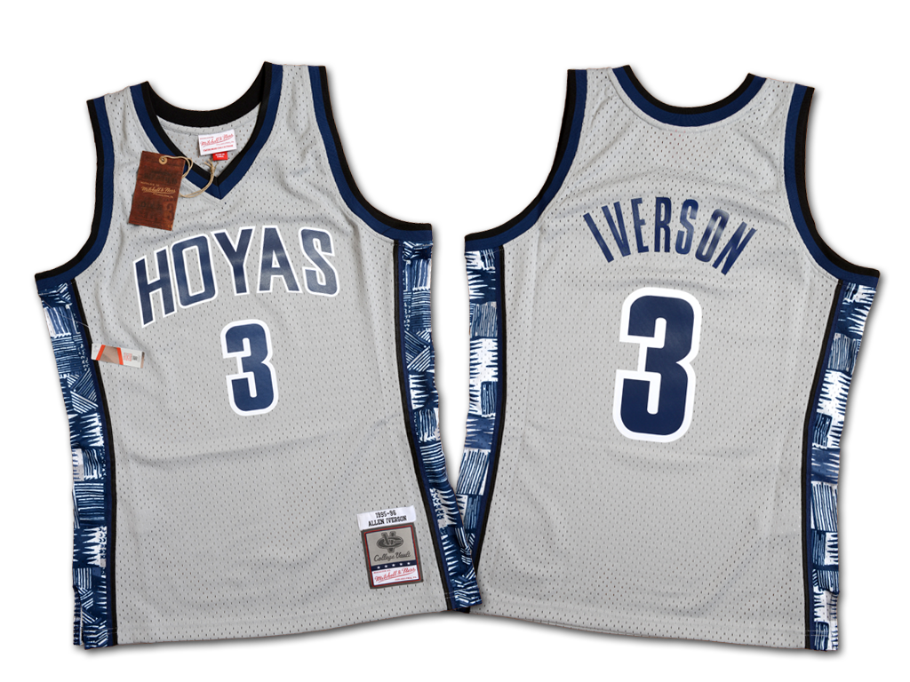 Mitchell & Ness 喬治城大學 Allen Iverson 復刻 Swingman 球衣