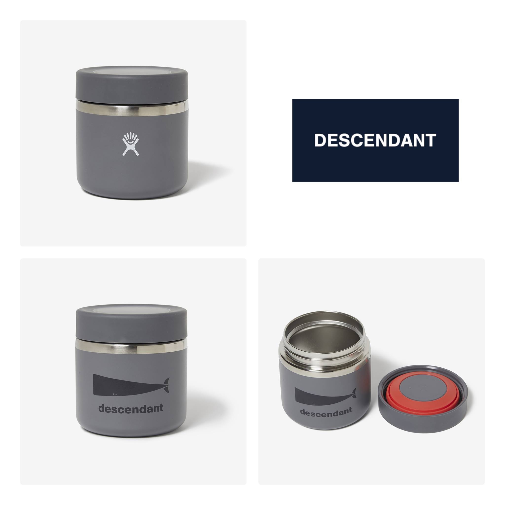 2021AW DESCENDANT CONTAINER 20oz 真空 保溫 食物罐 鯨魚 現貨