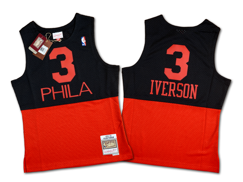 Mitchell & Ness 費城76人隊 Allen Iverson Reload 復刻 Swingman 球衣