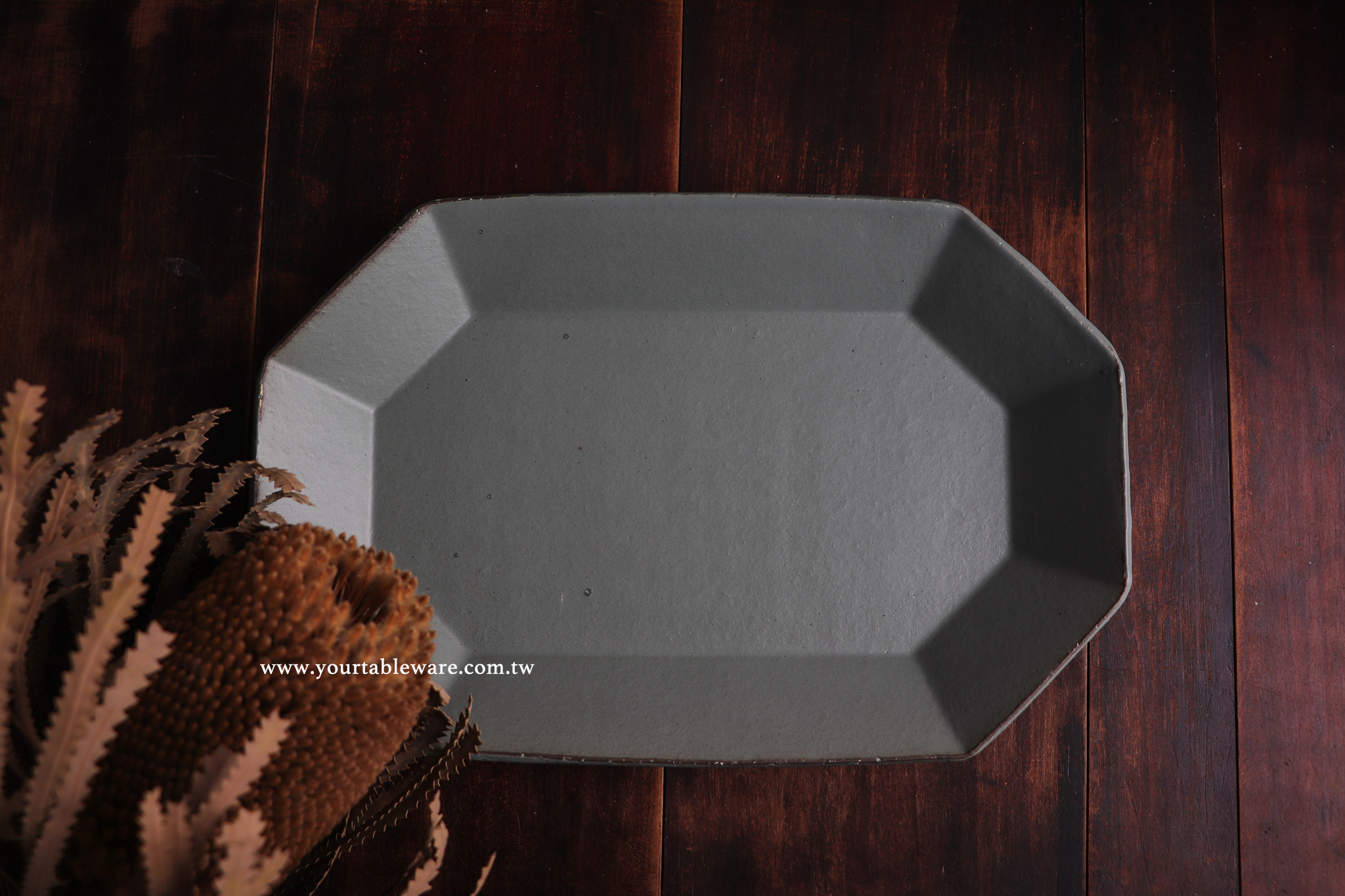 Kotobuki Suguru 壽山窯-angel 八角長方皿