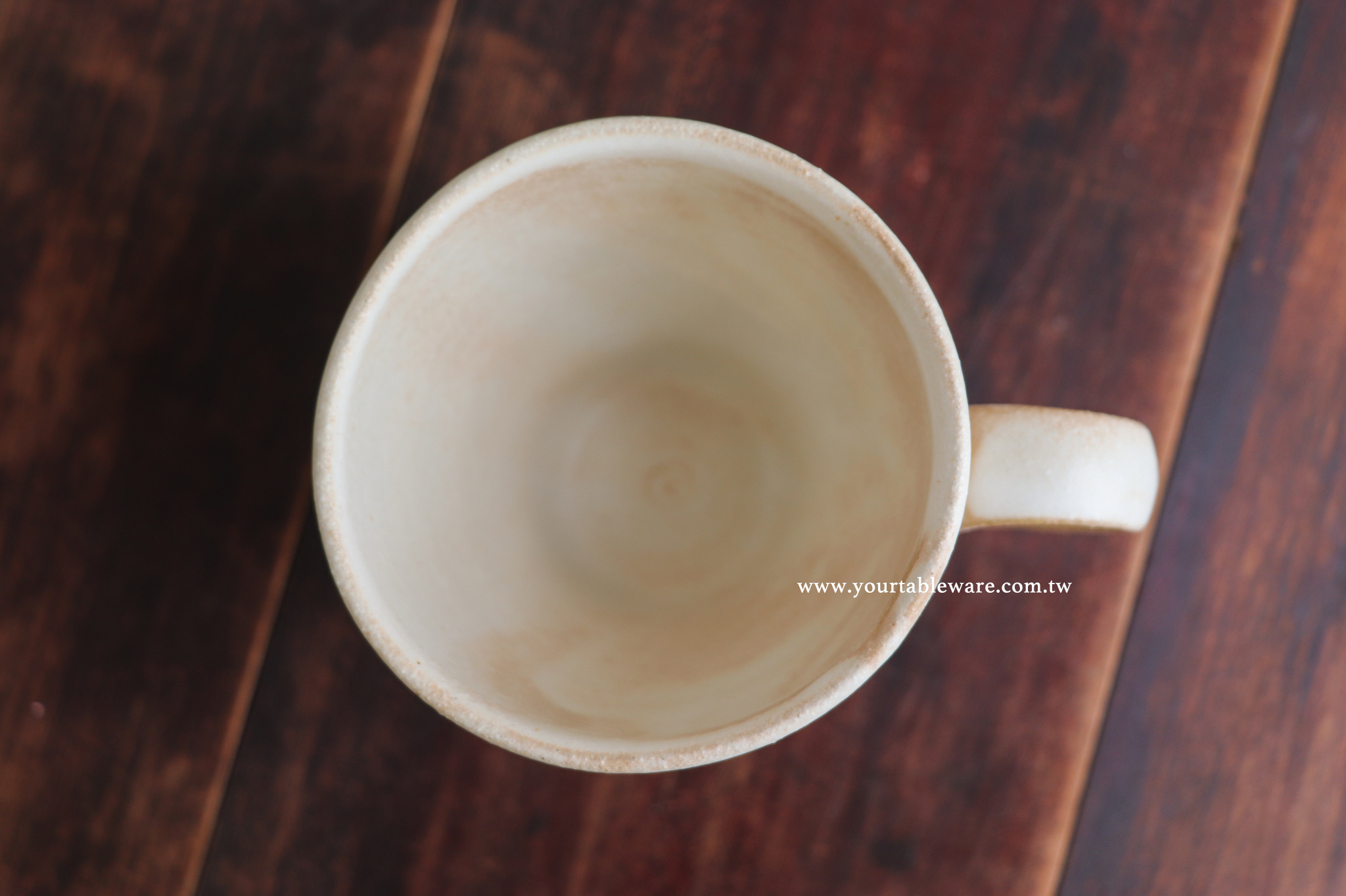 Mashiko Yaki 益子燒 若林健吾 刻紋粉引 卡布奇諾杯