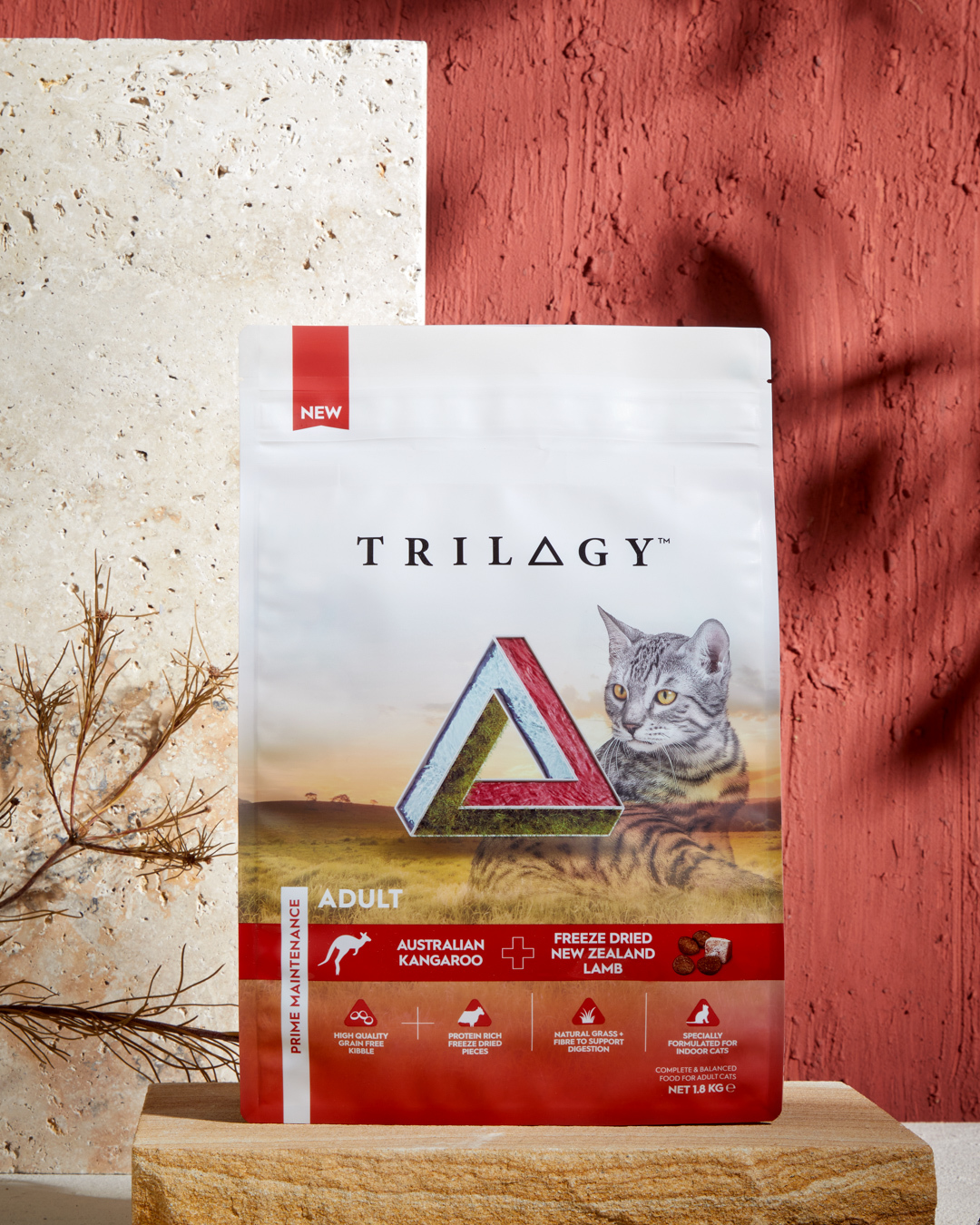 Trilogy 奇境 - 無穀物成貓糧(健美增肌配方) 澳洲野生袋鼠+紐西蘭凍乾羊肺 5kg