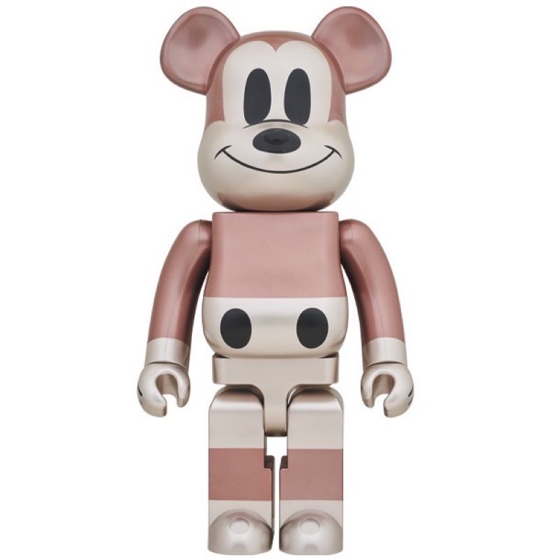BE@RBRICK X UNDEFEATED X DISNEY MICKEY MOUSE (A) 1000% 米奇 玫瑰金
