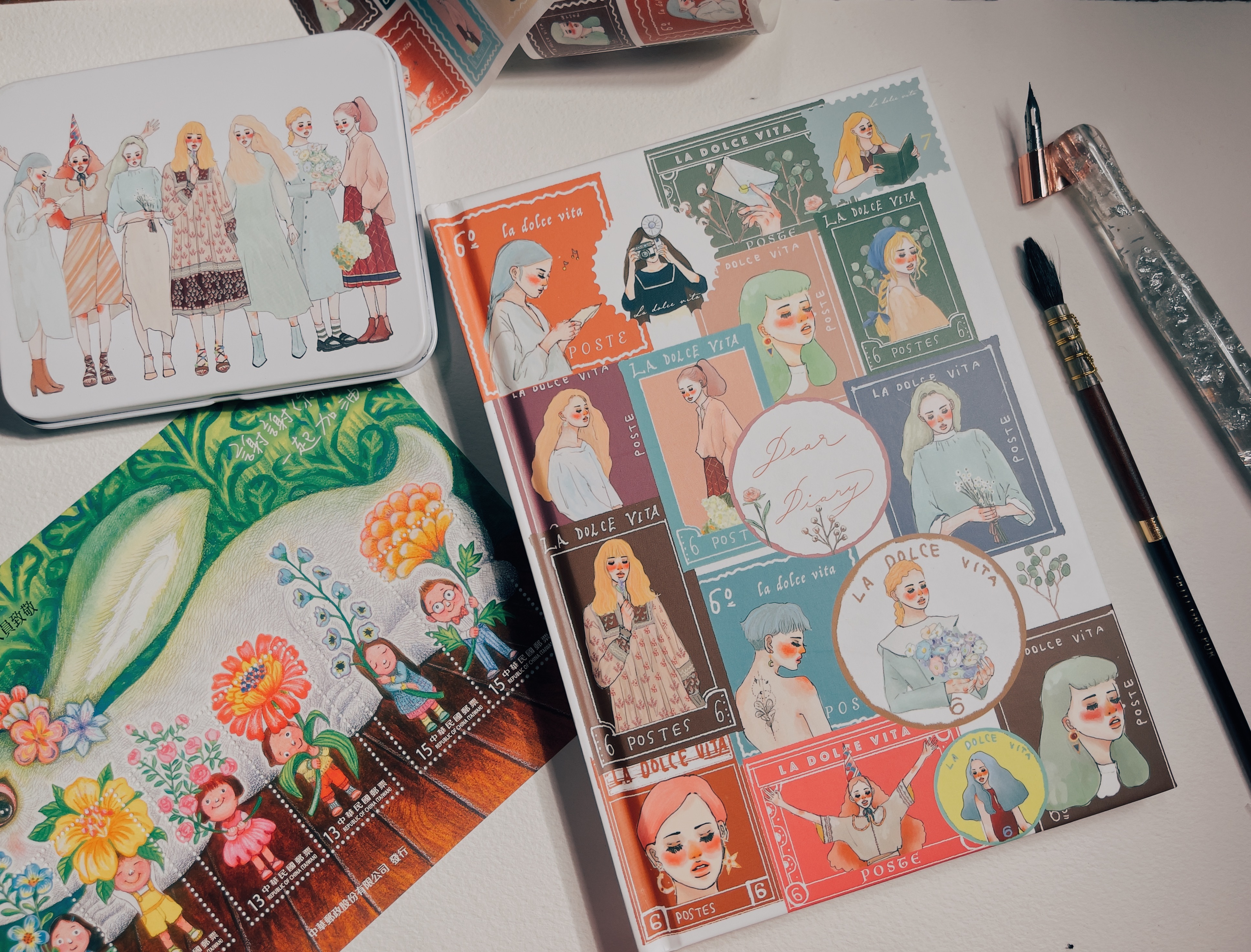 致親愛的 精裝萬年曆 鋼筆可用｜甜蜜生活