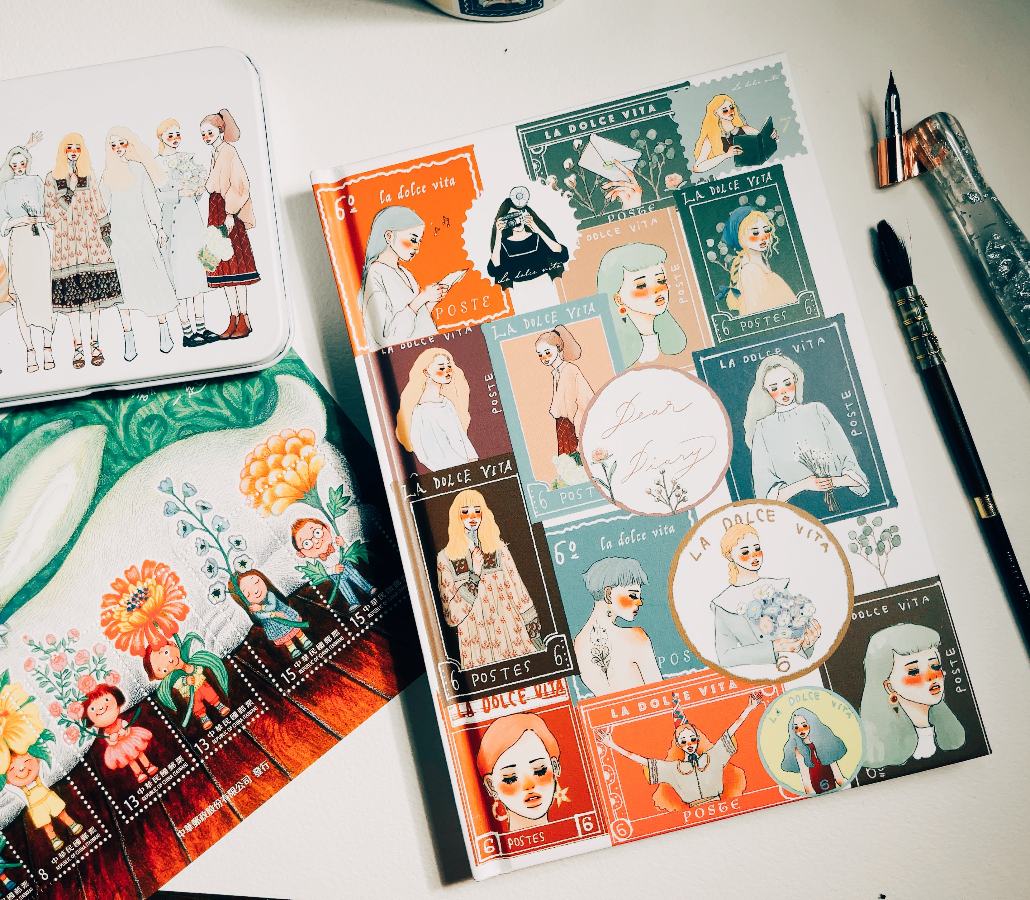 致親愛的 精裝萬年曆 鋼筆可用｜甜蜜生活