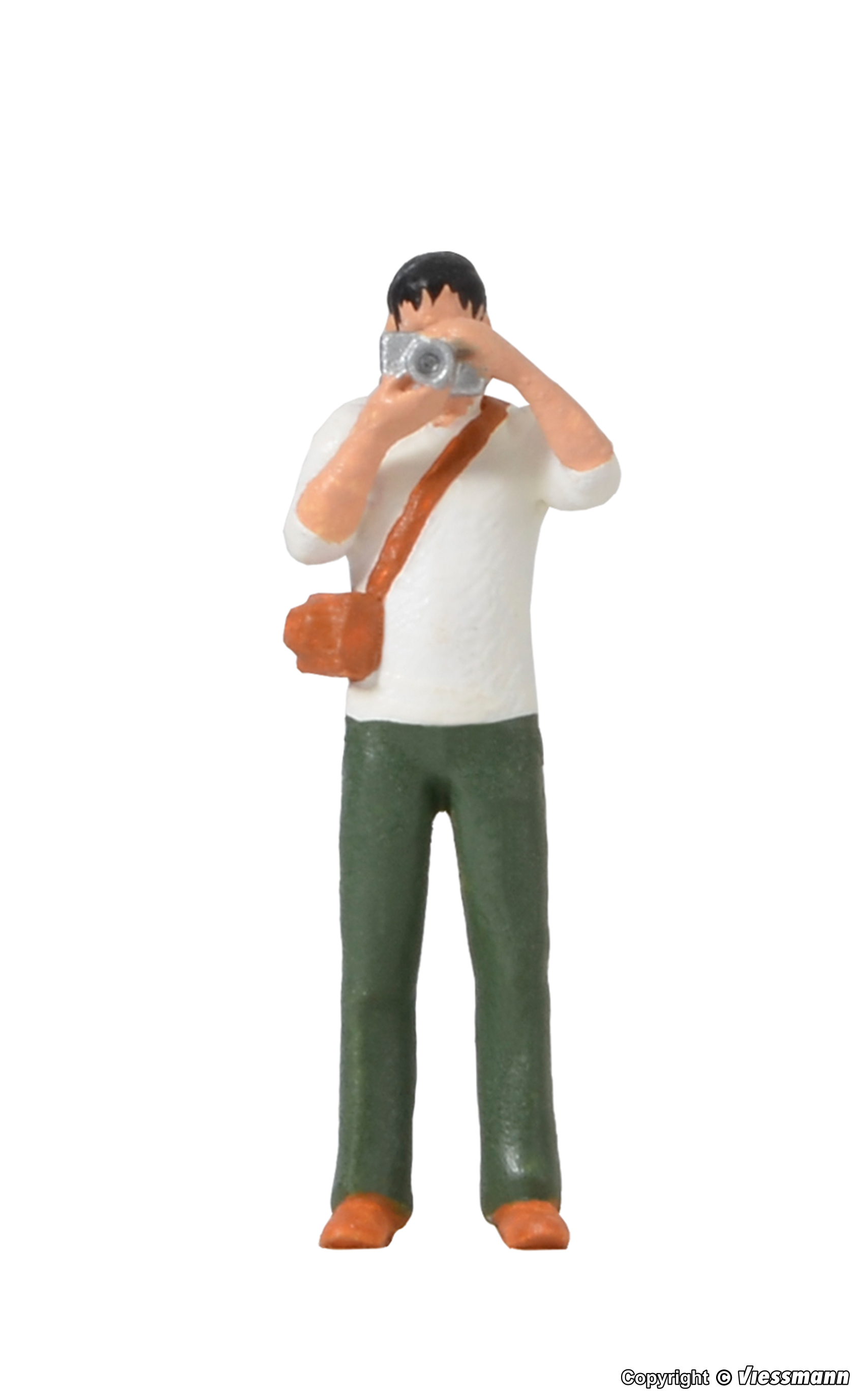 Viessmann 1519 HO規 Photographer with equipment and flashlight 拍照者.會閃燈