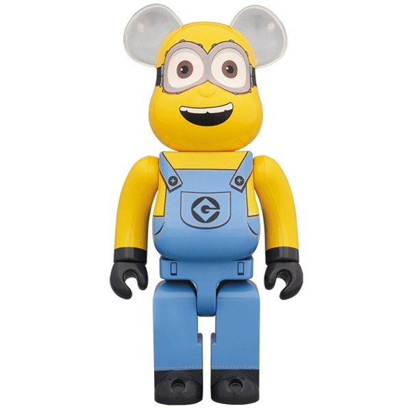 BE@RBRICK DAVE MINIONS 1000% 小小兵 神偷奶爸 吊帶褲 戴夫