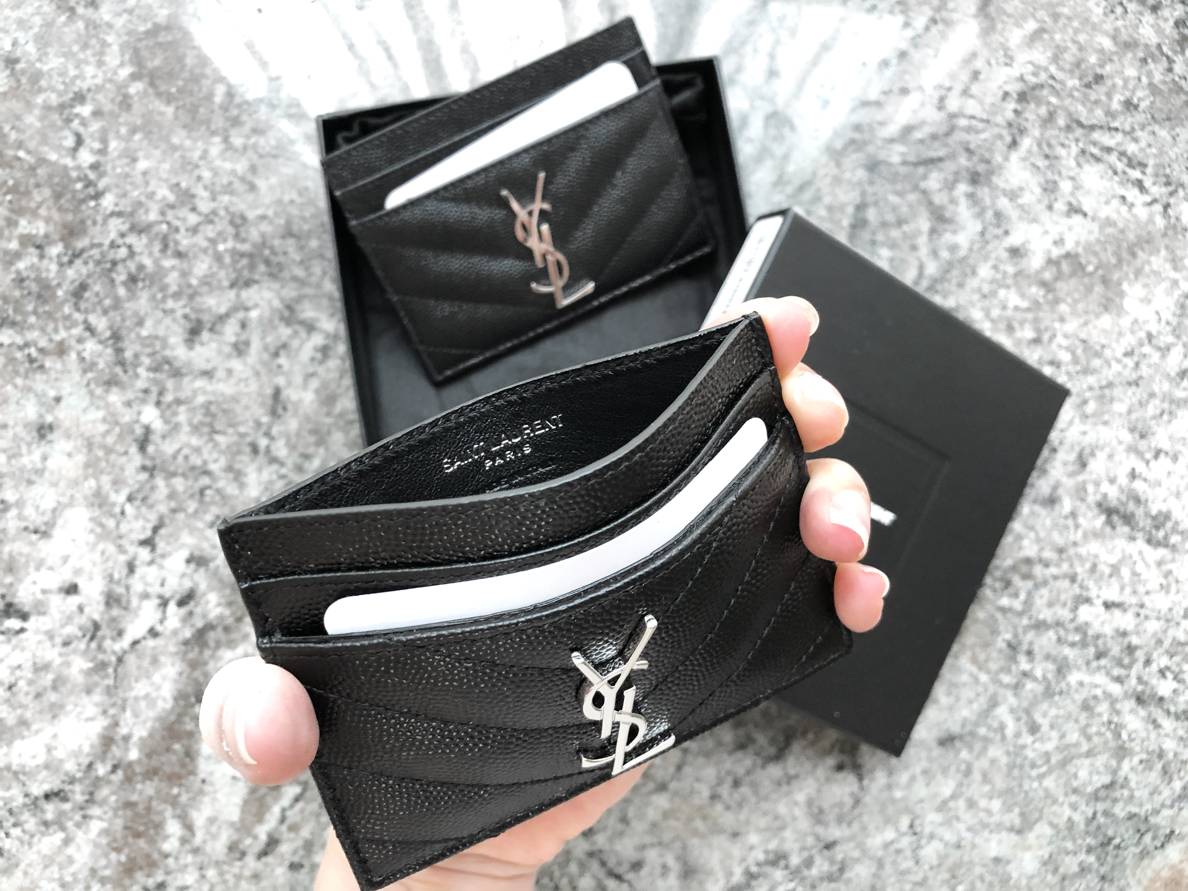YSL Cassandre Card Case
