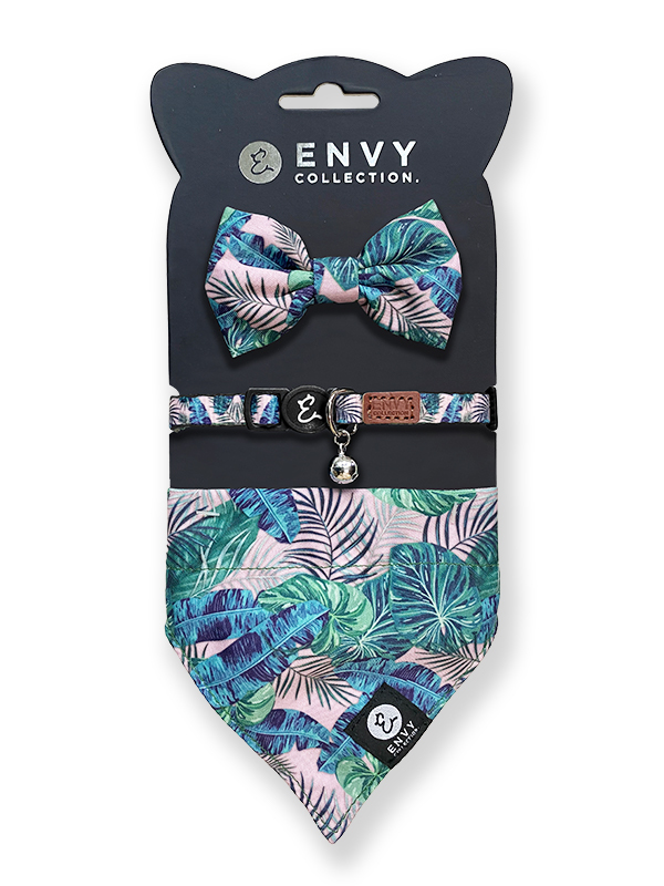 貓頸圈 芭蕉葉情迷 三件組