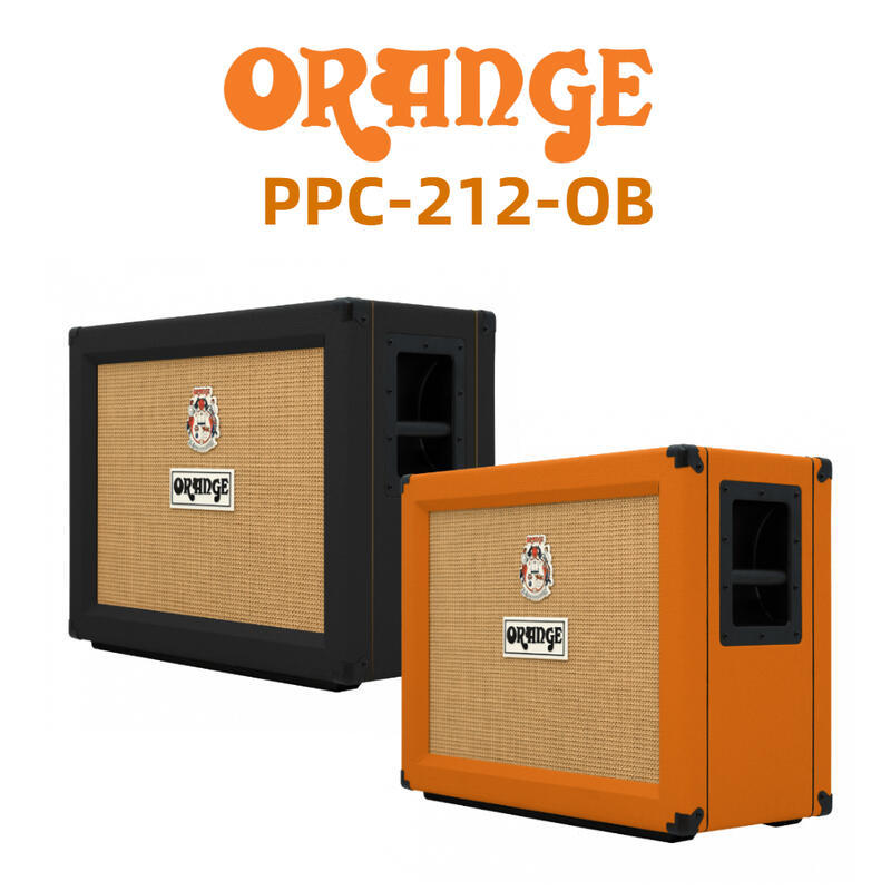 Orange PPC-212-OB CAB 2X12" 喇叭音箱 陸製