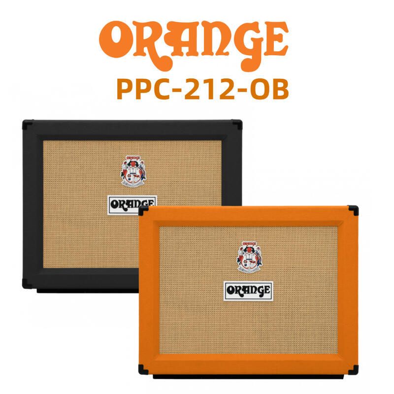 Orange PPC-212-OB CAB 2X12" 喇叭音箱 陸製