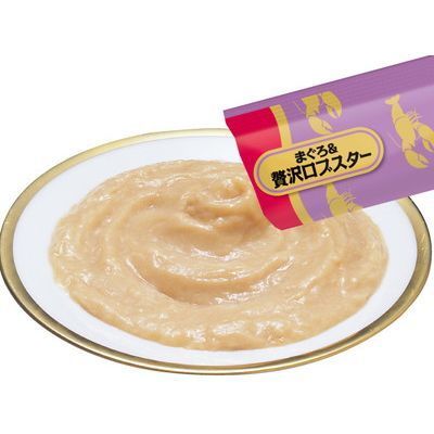 CIAO 唧唧醬．吞拿魚+龍蝦醬14g x 4支