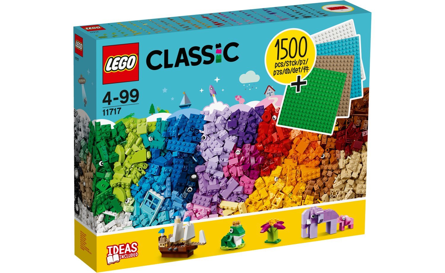 [飛米樂高積木磚賣店] LEGO 11717 Classic-樂高積木底板創意盒