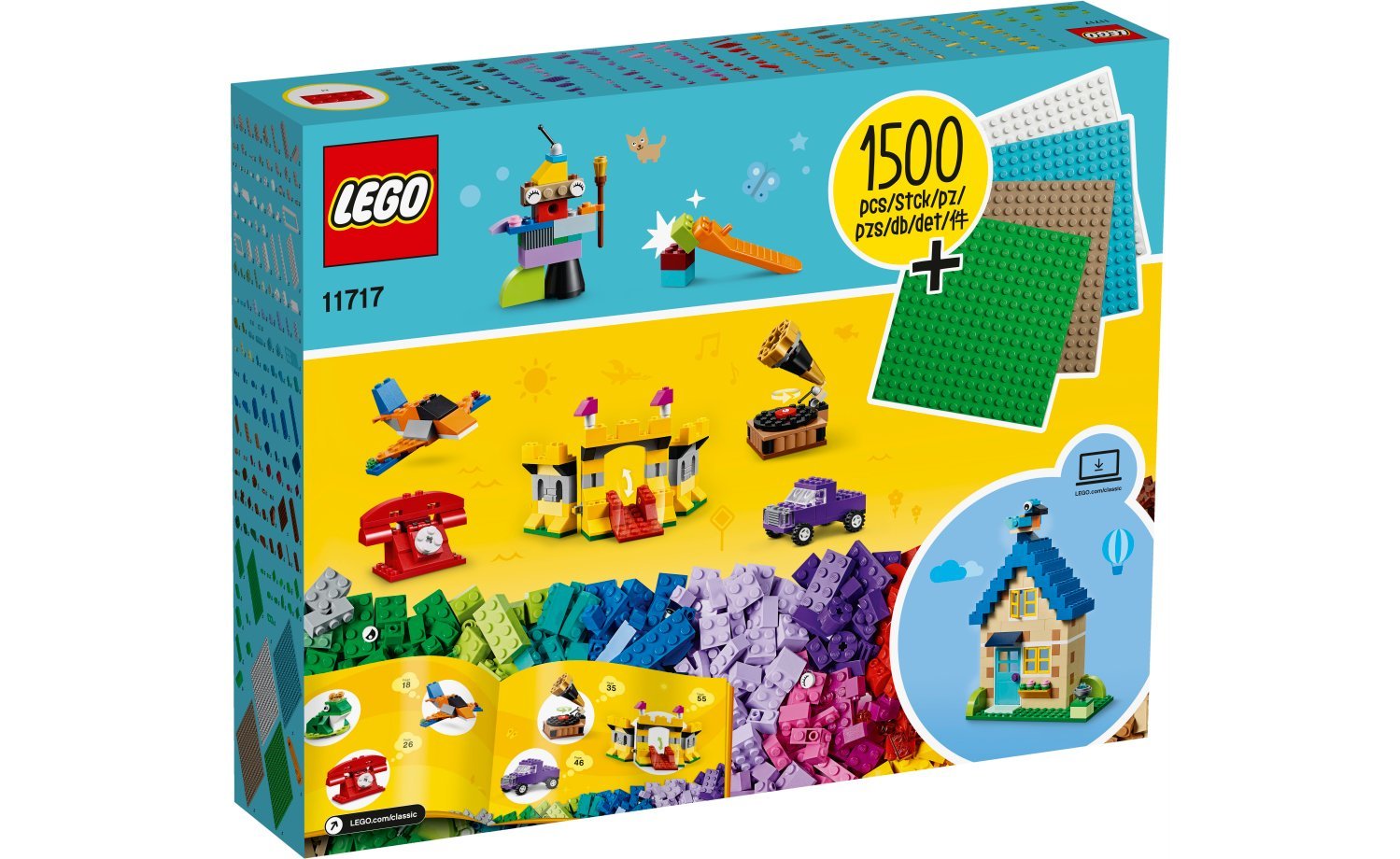 [飛米樂高積木磚賣店] LEGO 11717 Classic-樂高積木底板創意盒