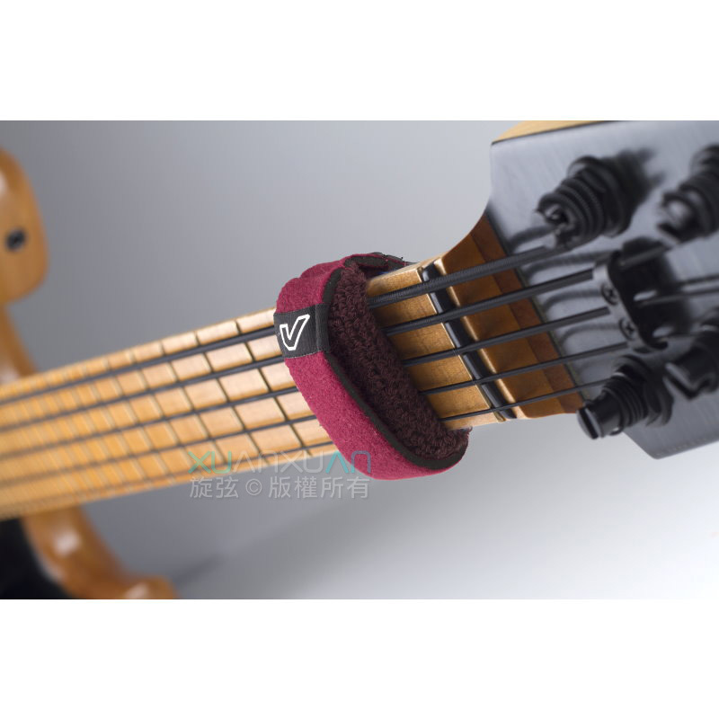 GruvGear GruvGear 勃根地紅 (BGY)悶音束帶 FretWrap 第 4 張圖片｜三峽配件 / 週邊