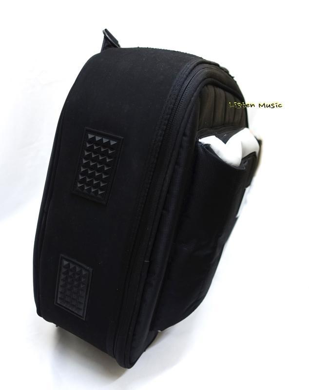 MONO MONO M80系列 木吉他袋 OM桶 古典吉他袋 防刮耐磨防潑水 M80-AC-BLK 黑色 第 6 張圖片｜三峽吉他 / Bass