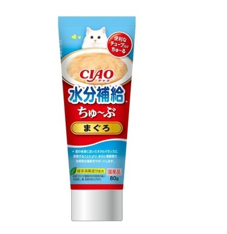 CIAO 唧唧超奴．水份補給 吞拿魚醬80g