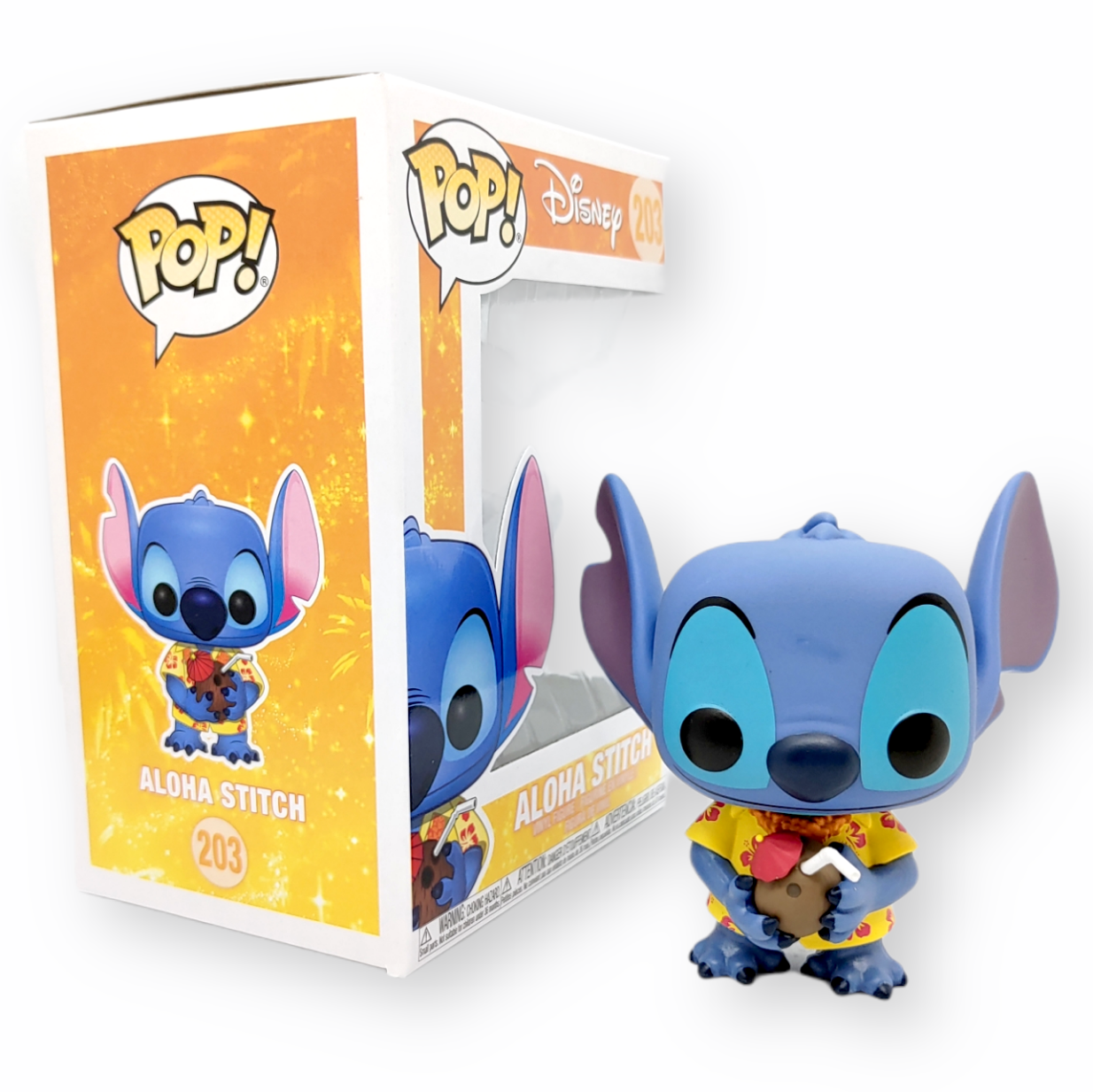 FUNKO POP<扮嘢小魔星>史迪仔(aloha)-No.203