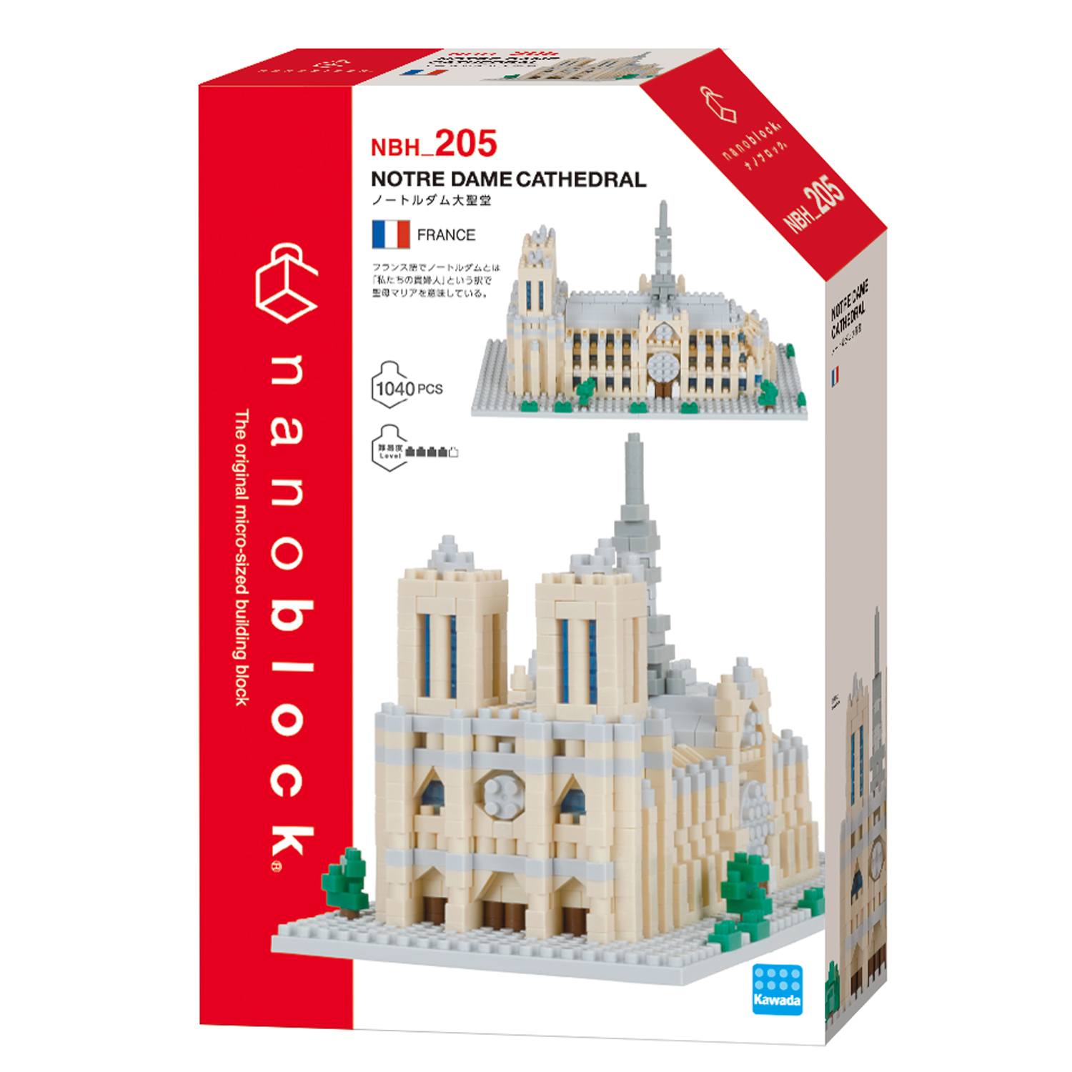 現貨｜Nanoblock 法國‧巴黎聖母院(別注珍藏版) NOTRE DAME CATHEDRAL