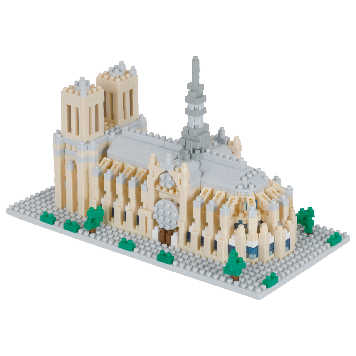 現貨｜Nanoblock 法國‧巴黎聖母院(別注珍藏版) NOTRE DAME CATHEDRAL